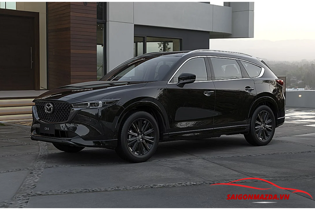 Mazda cx8 đen