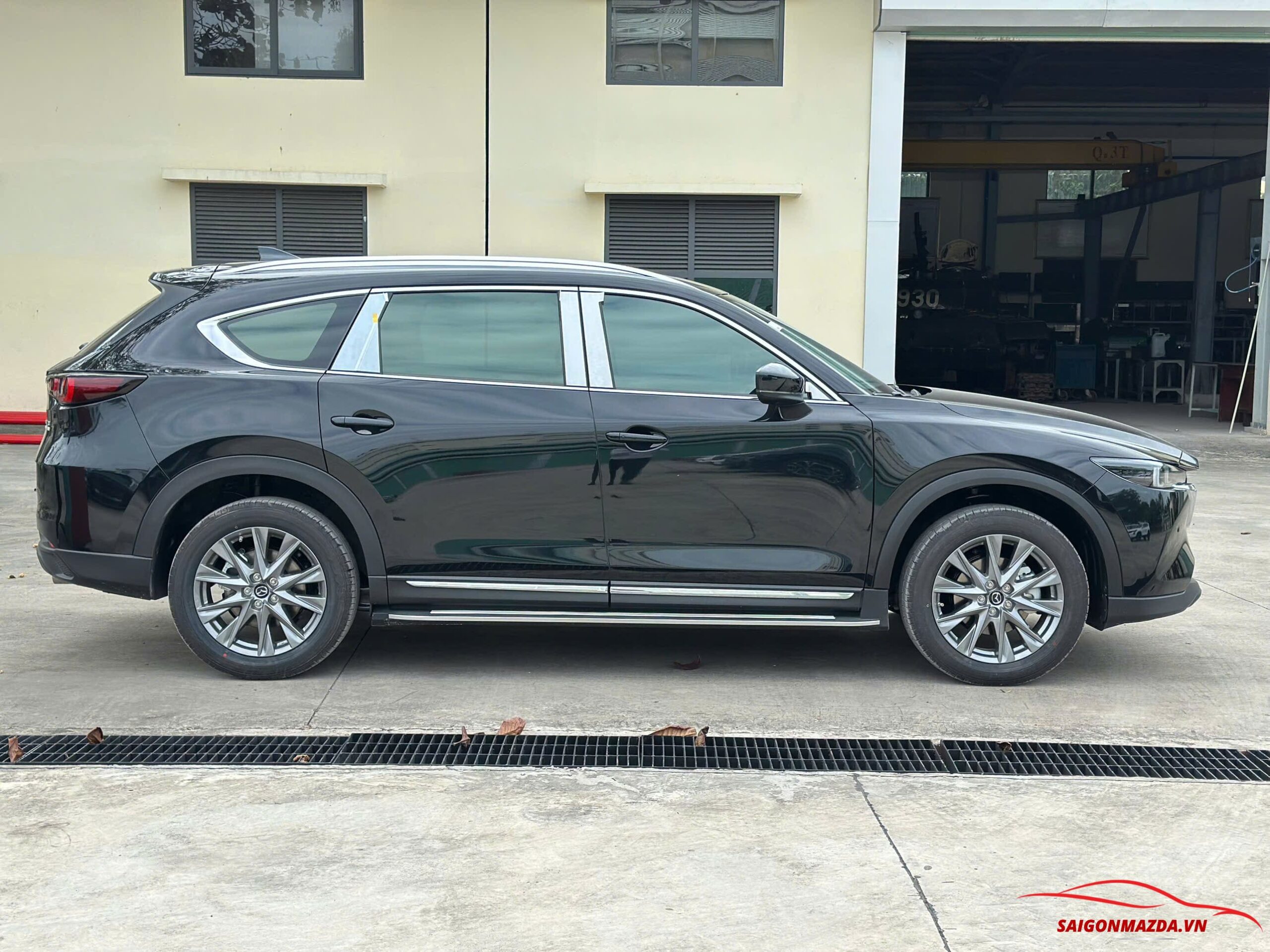 Mazda Cx8 màu Đen Jetblack