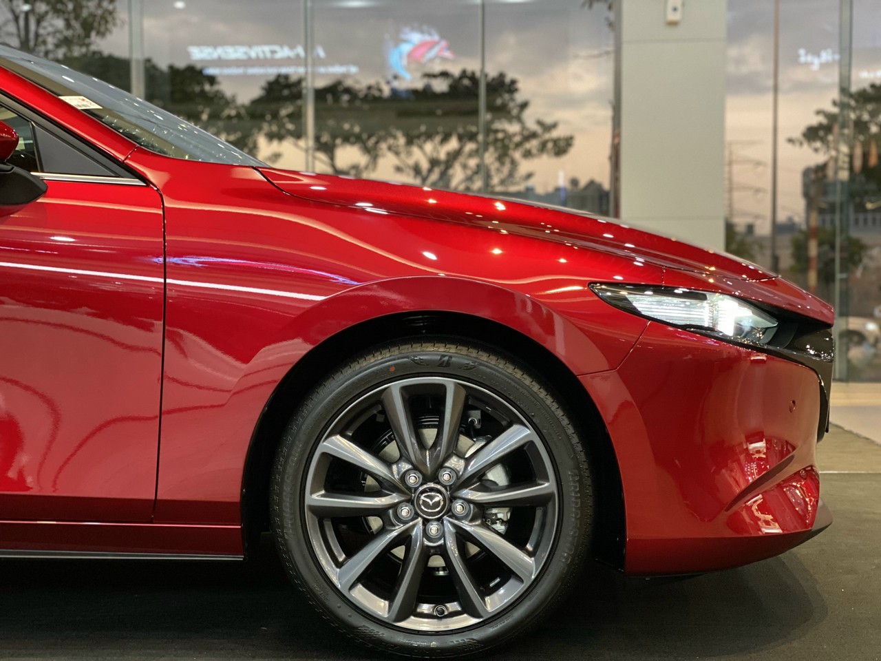 mâm xe mazda 3 sport kích thước 18 inch