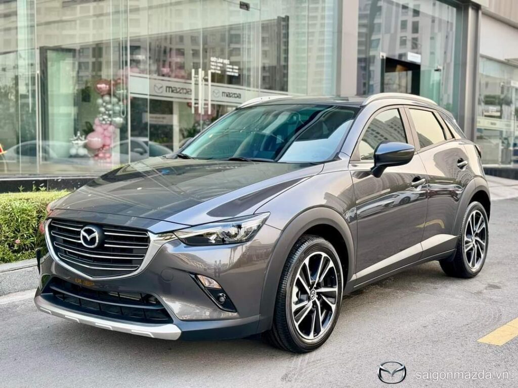 Mazda Cx3 màu Xám Titan