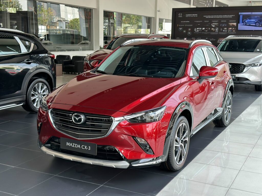 mazda cx3 đỏ