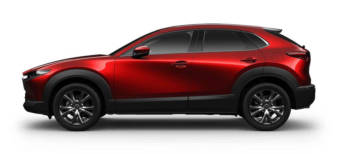 mazda cx30 đỏ