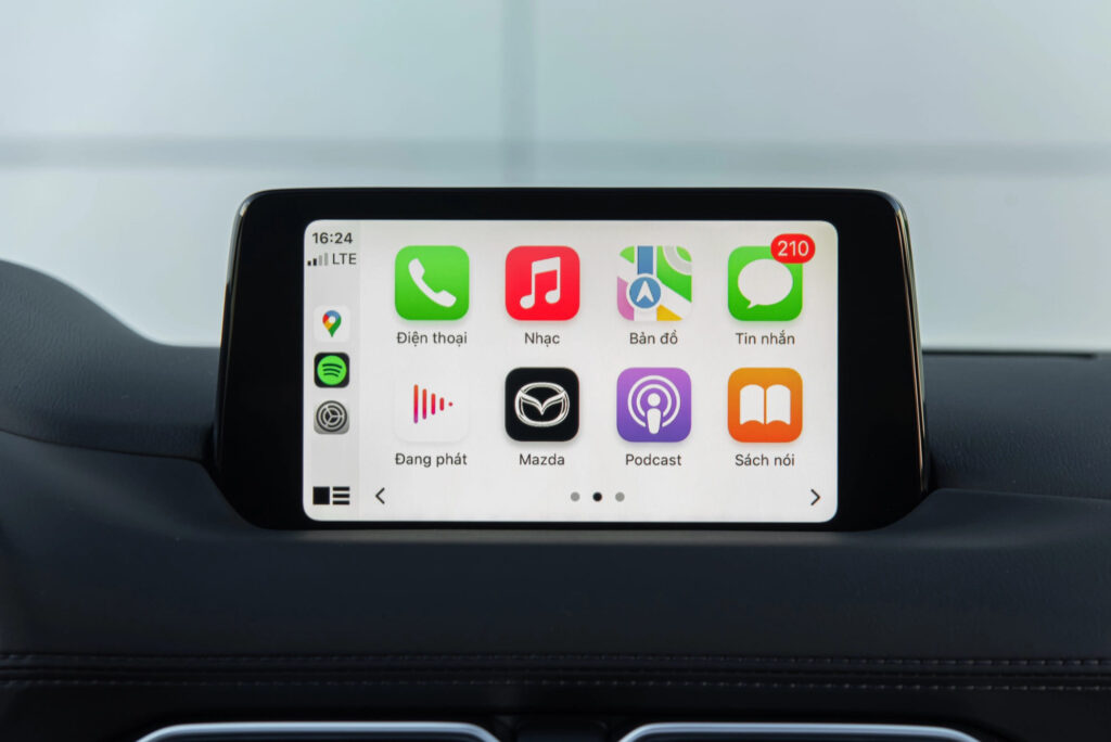 apple carplay không dây và android auto trên mazda cx5 sport