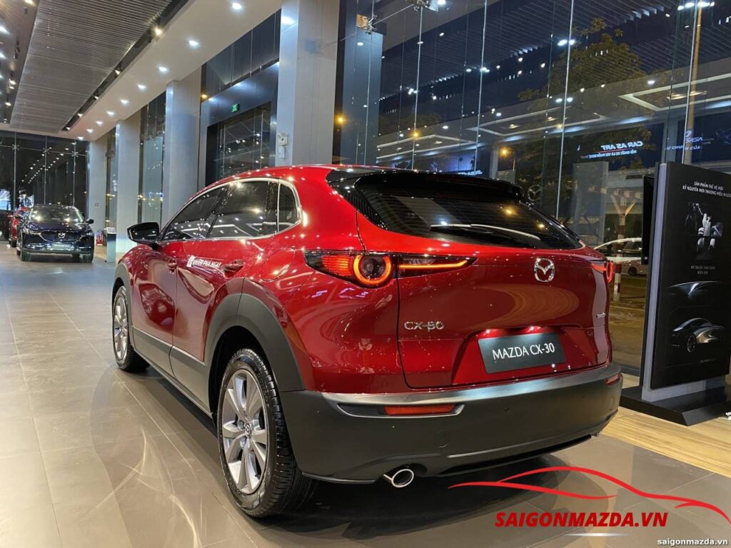 Đuôi xe Mazda Cx30