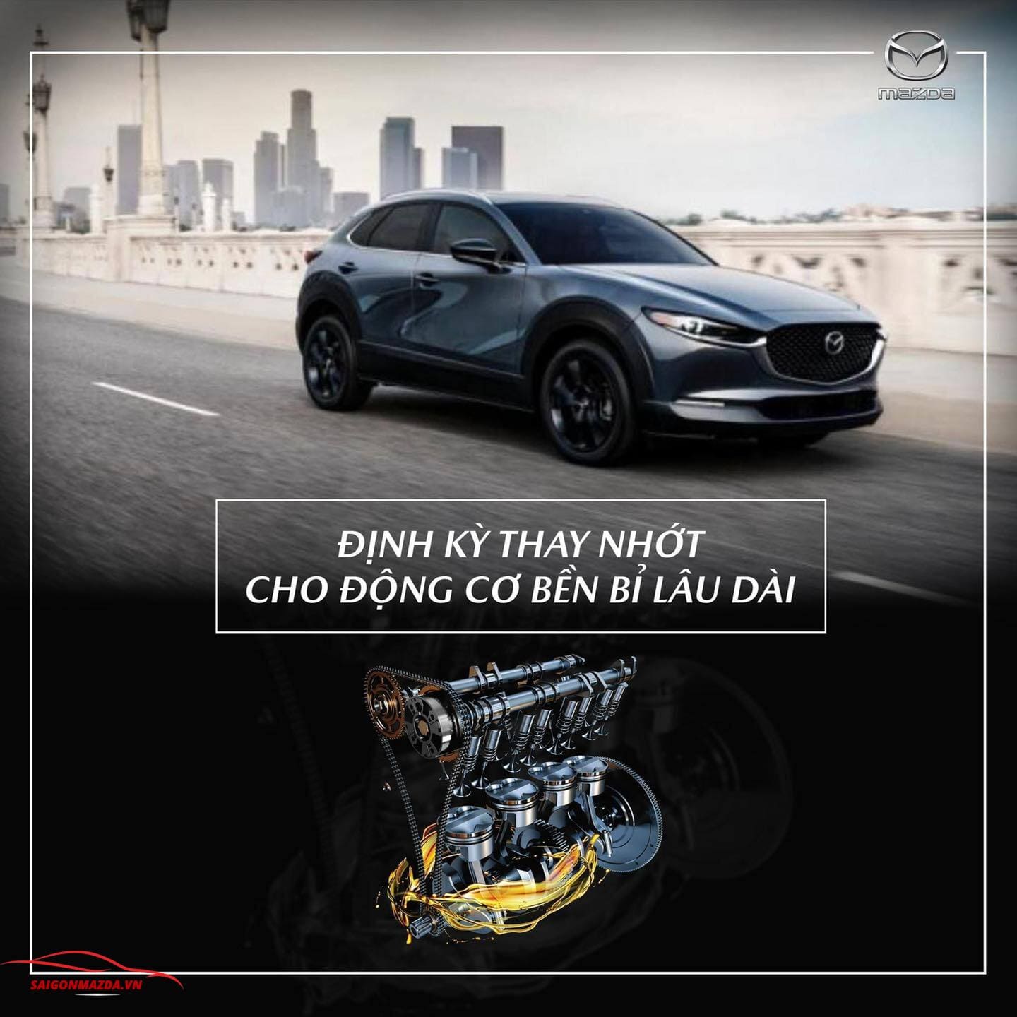 thay dầu mazda